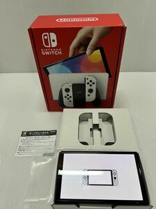【ほぼ新品】 新型 有機ELモデル スイッチ 本体のみ Nintendo Switch ニンテンドー 2台目 売切り 動作良好