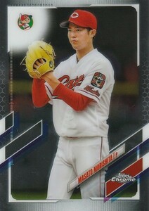 TOPPS 2021 NPB CHROME 森下暢仁 145 レギュラーカード