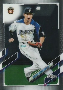 TOPPS 2021 NPB CHROME 西川遥輝 82 レギュラーカード