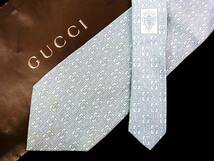 ◆SALE0402◆グッチ【GUCCI】 総Ｇロゴ柄 ネクタイ_画像2