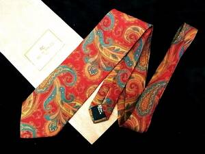 ◆SALE0409◆【ＥＴＲＯ】エトロ【ペイズリー/ウール７０％】ネクタイ