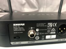 □t1397　中古★SHURE　シュア　GLX-D　BETA58A　マイク　ワイヤレスシステム_画像5