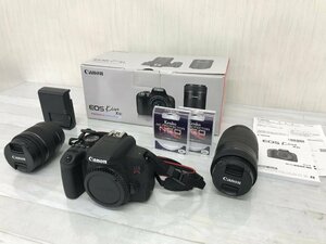 ※ｍ697 中古 Canon キャノン デジタル一眼レフカメラ EOS Kiss X9i ダブルズームキット