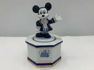 mi1557060/ TDL ディズニーランド 陶器製 オルゴール ミッキーマウス 当時物 星に願いを