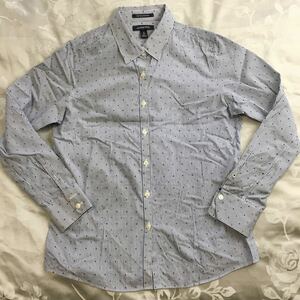 LANDS' END ランズエンド シャツ サイズ11 長袖 トップス レディース (管理番号2208IZ23400)