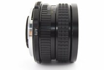 【美品】ペンタックス SMC Pentax 67 6x7 45mm f4 後期型 広角 中判レンズ 動作確認済み！1030105_画像8