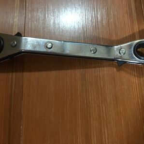 ラチェットレンチ オフセット型 25度 4本セット