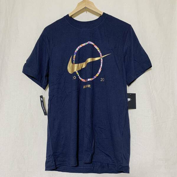 Nike(USA)コットングラフィックTシャツ　ネイビー