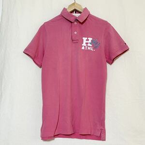 TommyHilfiger(USA)ビンテージコットンカノコポロシャツ　ピンク