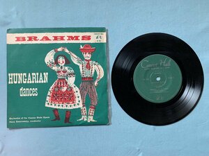 ◎EPレコード BRAHMS HUNGARIAN dances