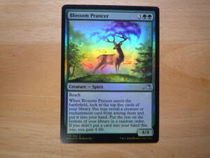 MTG　NEO　花咲く跳獣/Blossom Prancer　英語　Foil　1枚