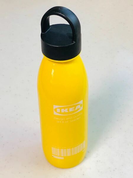 ★IKEA★イケア★マイボトル★鮮やかなイエロー★used★500ml★