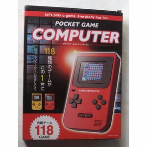 POCKET GAME COMPUTER 1.8インチ 液晶モニター 内蔵118ゲーム