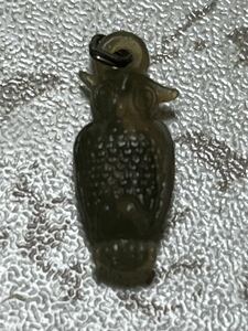  unused 50s owl 9. accessory parts key holder cracker Jack charm mascot rockabilly Vintage 30s 40s