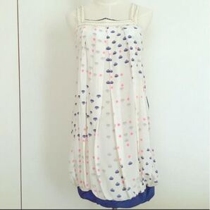☆美品☆インポートシルクバルーンワンピース☆