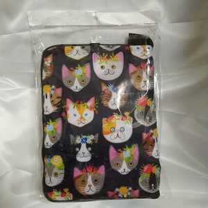 保冷・保温 折りたたみ お買い物バッグ エコバッグ レジカゴバッグ 猫 ねこ ネコ Cat カラフル 花 総柄 便利 らく トート バッグ