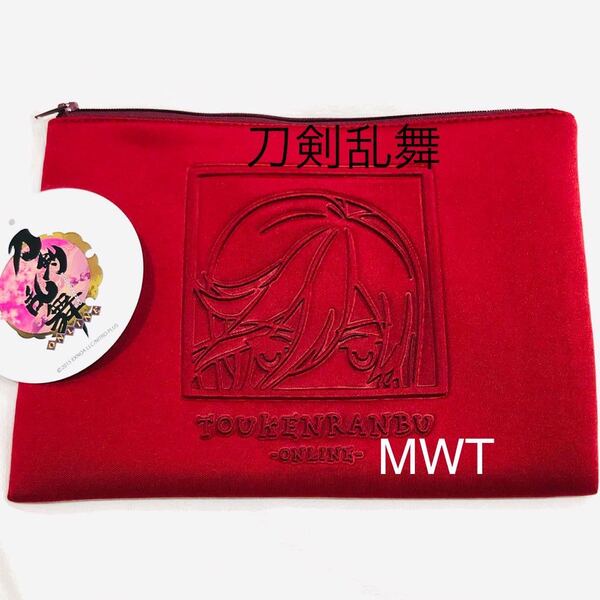 刀剣乱舞 和泉守兼定 ポーチ フラットポーチ レディース ファッション バッグ 新品 しまむら アベイル とうらぶ MWT