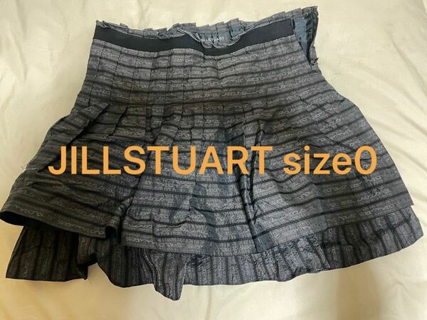 JILLSTUART プリーツ ミニスカート　黒