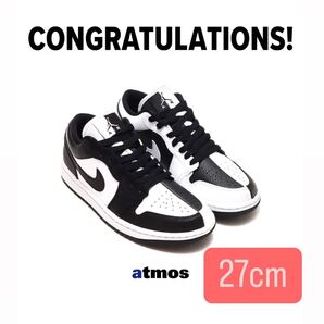 Nike WMNS AirJordan1 Low Homage ナイキジョーダン BLACK DUNK オマージュ