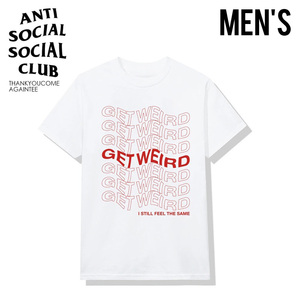 ■新品■ANTI SOCIAL SOCIAL CLUB THANK YOU COME AGAIN TEE ホワイト Tシャツ■MENS(M)■半袖 半袖T Tシャツ トップス