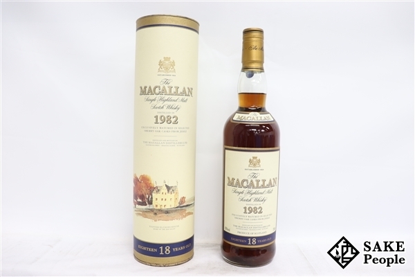 マッカラン18年旧ボトル 1982 750ml 43度 | www.jarussi.com.br