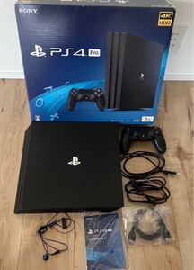 【PS4 Pro】PlayStation4 Pro ジェット・ブラック 1TB CUH-7200BB01