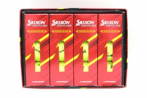 2S803☆ダンロップ DUNLOP☆ ゴルフボール スリクソン SRIXON DISTANCE パッションイエロー 1ダース 12個 未使用品【ニューポーン】