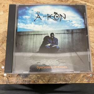 シ● HIPHOP,R&B A-KON - OPERATIONS OF NATURE シングル,REMIX,名曲! CD 中古品