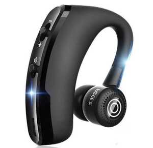 1円〜送料無料! Bluetooth 5.0 イヤホン 片耳 ハンズフリー 通話 高音質 快適 耳掛け ワイヤレス イヤホン 片耳 黒 ブラック