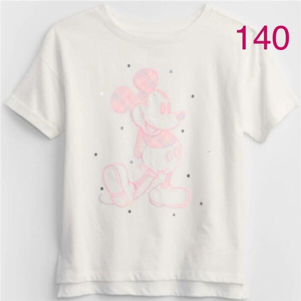 【新品】【サイズ:140】 GAP KIDSディズニーコラボＴシャツ