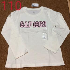 【新品】【サイズ:110】baby GAP ロンＴシャツ