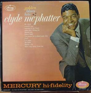 【DS206】CLYDE MCPHATTER 「Golden Blues Hits」, ’61 US mono Original　★ R&B/ブルース