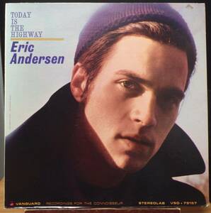 【SW376】ERIC ANDERSEN 「Today Is The Highway」, US Reissue　★SSW/ブルース/フォーク