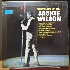 【DS224】JACKIE WILSON 「Spotlight On」, ’66 US Original　★ソウル