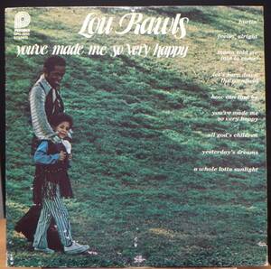 【DS252】LOU RAWLS 「You’ve Made Me So Very Happy」, ’79 US Reissue　★ソウル