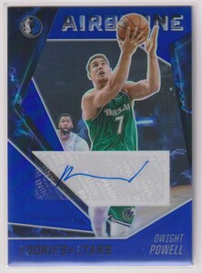 NBA DWIGHT POWELL AUTO 2020-21 PANINI Chronicles ROOKIES & STARS Airborne BASKETBALL AUTOGRAPH BLUE Signature /25枚限定 直筆サイン