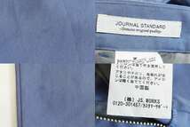 JOURNAL STANDARD ジャーナルスタンダード ストレッチパンツ　カラーチノ メンズ L ブルー系_画像5