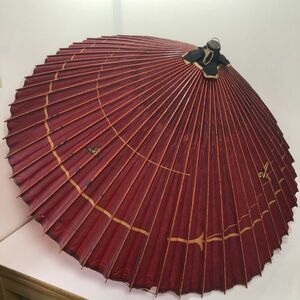 番傘 和傘 昭和 レトロ アンティーク 和装小物 和風 傘 直径100cm