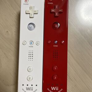 【翌日発送】Wiiリモコンプラス シロ アカ 2個 セット