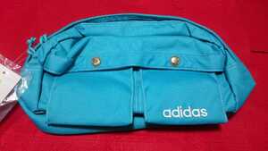 [ new goods ] Adidas belt bag 4L(30×15×9.5cm) mint green 