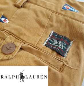RALPH LAUREN 国旗　刺繍　総柄　ショーツ　ショートパンツ　ラルフローレン　RALPHLAUREN　ヴィンテージ　レプリカ　RRL