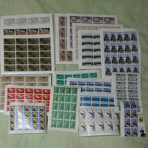 C 額面10600円 50円15円 未使用切手シート 国宝シリーズ1~8集