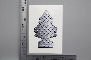 ★US直輸入 正規品 リトルツリー デカール ステッカー Little Trees Pure Steel Overlay Decal USDM 世田谷ベース S3275 ▽