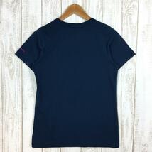 WOMENs M コロンビア マチュランゴガーデン ショートスリーブ Tシャツ COLUMBIA PL2654 ネイビー系_画像2