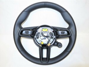 ta squid n9J1 J1NA1 original leather steering gear handle switch 9J1.419.091 9J1419091 9J1.959.256 Porsche control number (W-ZVIII22)