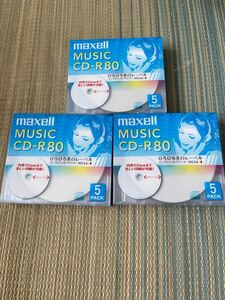 CD-R maxell １５枚