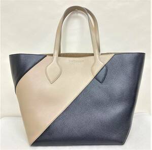  new goods unused J&M DAVIDSON tote bag BICOLOUR MAYPOLE WARM TAUPE