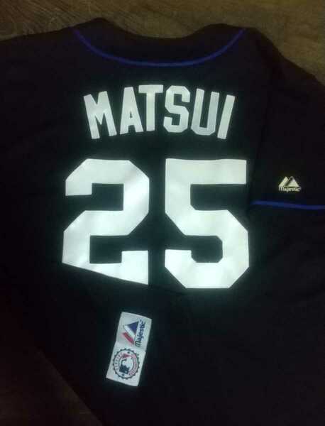 値下げ交渉 2004-2006年 ニューヨーク・メッツ 松井 稼頭央 Majestic 検)2005 NY NEW YORK METS JERSEY MATSUI 監督 西武ライオンズ PL Y2K