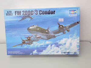 プラモデル-47;【未開封】 1/72 「FW 200c-3 Condor」 ドイツ空軍 洋上哨戒機・爆撃機 コンドル TRUMPETER トランペッター★