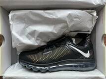 【 US 9.5 / JP 27.5 cm 】国内新品 Stussy x Nike Air Max 2013 Black / 送料無料 エアマックス フォッシル ステューシー 2015_画像1